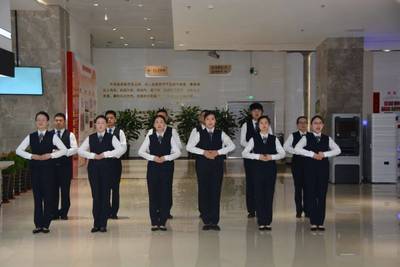 以賽促干！濰坊市坊子區(qū)政務(wù)服務(wù)大廳舉辦文明服務(wù)禮儀“大比武”