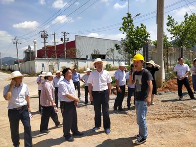 縣人大視察全縣重點(diǎn)項(xiàng)目建設(shè)